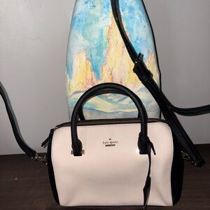 Kate Spade Black and White Satchel
